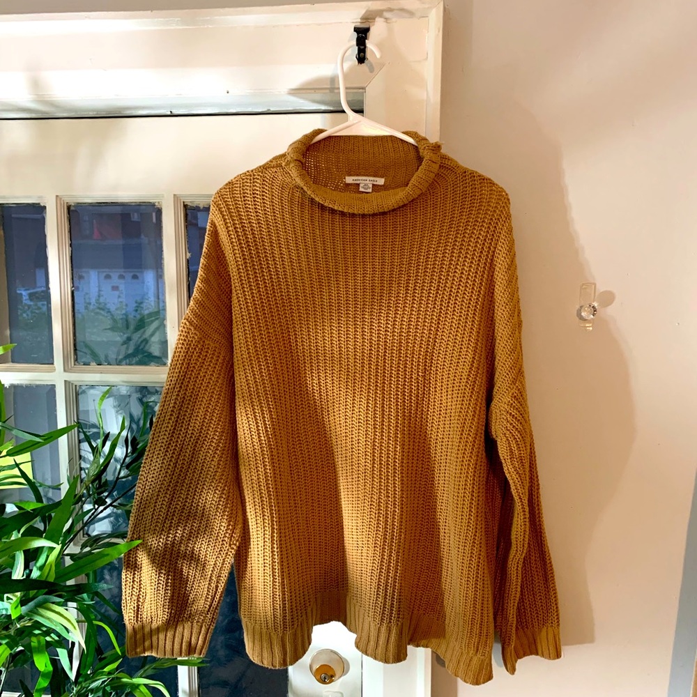 American Eagle super slouchy knit sweater